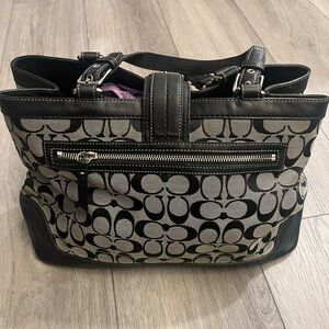 Coach signature bag